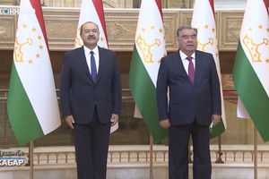 Abdulla Aripov Tojikiston prezidenti Emomali Rahmon bilan uchrashdi (video+foto)