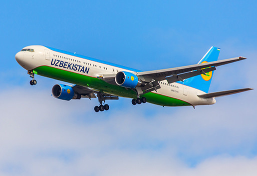 Uzbekistan Airways 24 декабрдан бошлаб Деҳлига парвозлар сонини оширади